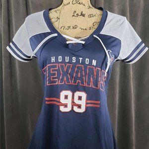 NFL Houston Texans Watt Ladies Jersey Medium